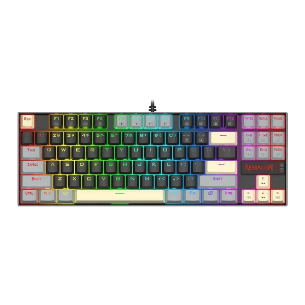 کیبورد مکانیکال گیمینگ ردراگون Redragon KUMARA K552 LGY RGB