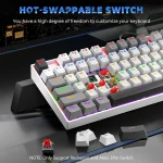 کیبورد مکانیکال گیمینگ ردراگون Redragon KUMARA K552 WGL RGB
