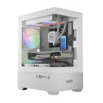 کیس گیمینگ گیم دیاس Gamdias AURA GC9M ARGB WH Compact Panoramic Micro-Tower