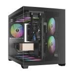کیس گیمینگ گیم دیاس Gamdias AURA GC10M ARGB Micro-Tower Spacious Panoramic