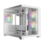 کیس گیمینگ گیم دیاس Gamdias AURA GC10M ARGB WH Micro-Tower Spacious Panoramic