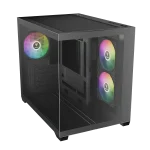 کیس گیمینگ گیم دیاس Gamdias AURA GC10M ARGB Micro-Tower Spacious Panoramic