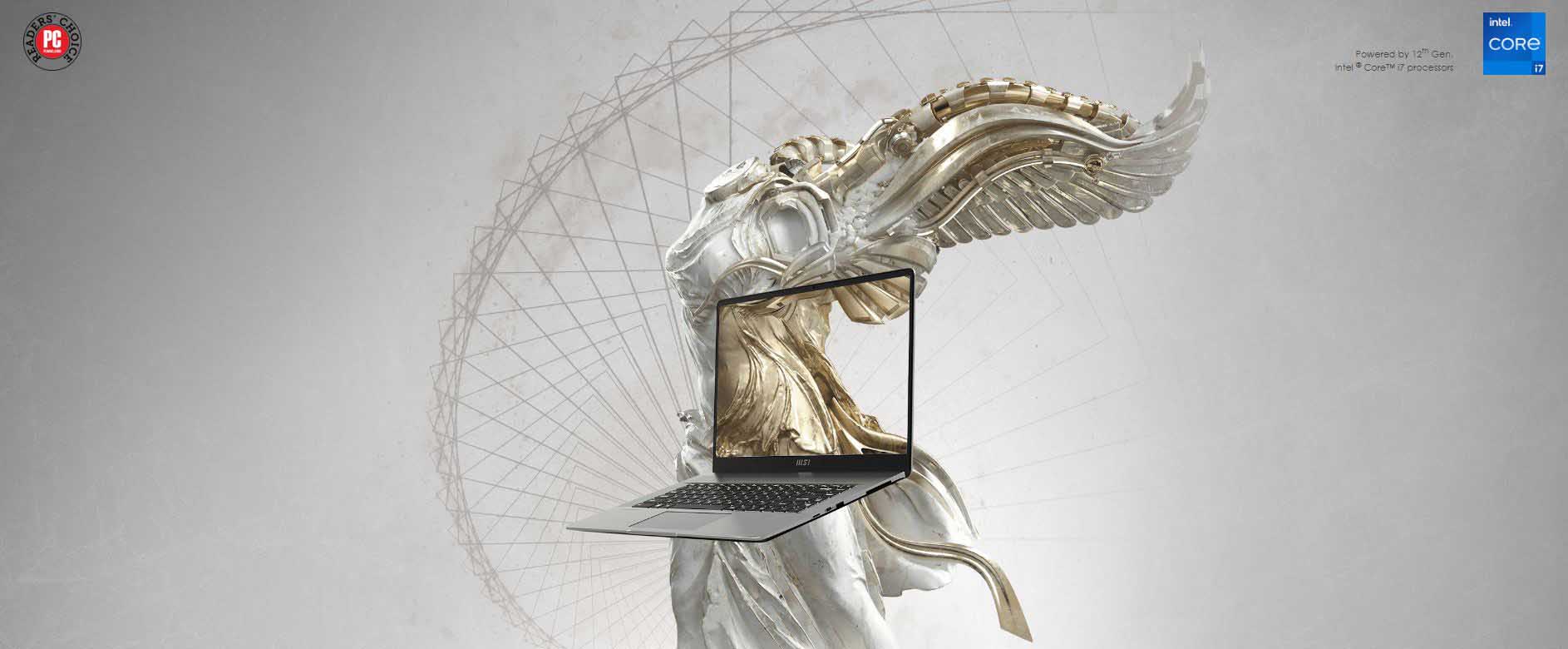 6-1 لپ تاپ گیمینگ ام اس ای مدل Creator Z16 - A12UET