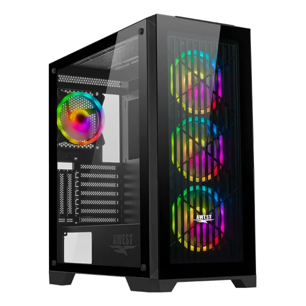 کیس گیمینگ اوست AWEST GT-AV312-MB