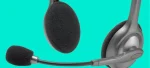 هدست لاجیتک Logitech Headset H110 Ag Dark Grey