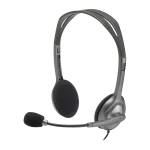 هدست لاجیتک Logitech Headset H110 Ag Dark Grey