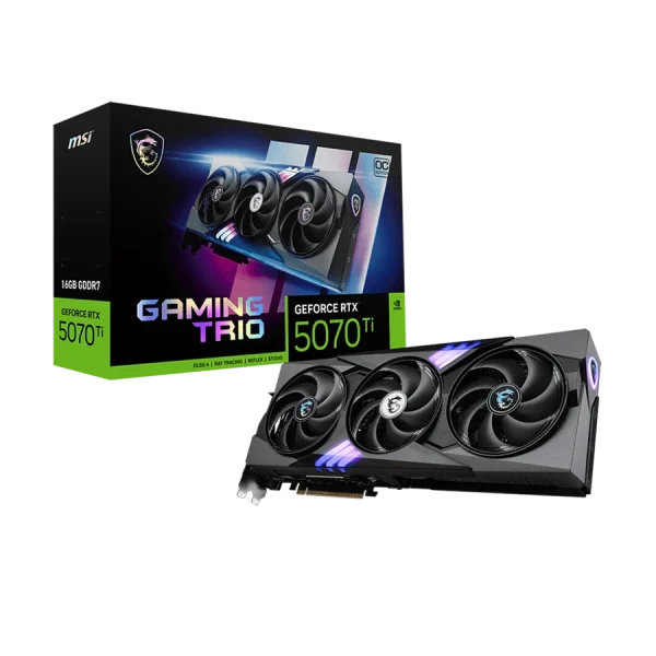 کارت گرافیک ام اس آی MSI RTX 5070 Ti 16G GAMING TRIO OC