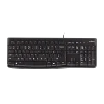 کیبورد اداری لاجیتک Logitech K120 Black