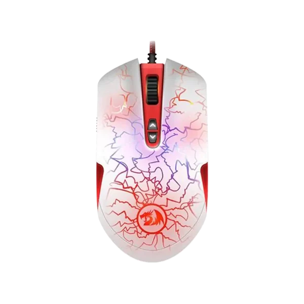 موس گیمینگ ردراگون Redragon Lavawolf M701 White