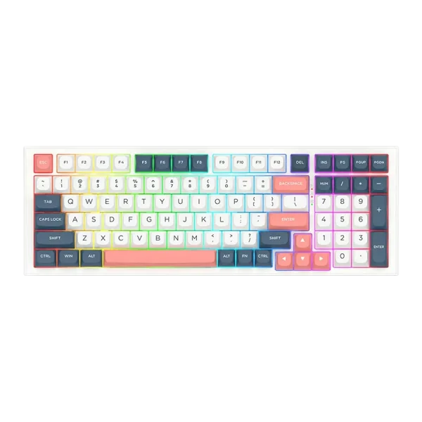 کیبورد بی سیم مکانیکال گیمینگ ردراگون Redragon K723 WBR PRO RGB