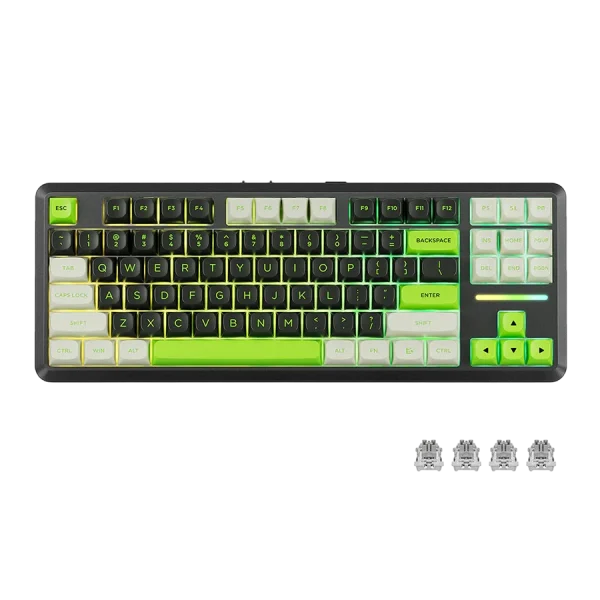 کیبورد بی سیم مکانیکال گیمینگ ردراگون Redragon K734 BWG PRO RGB