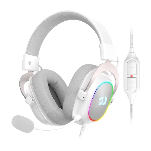 هدست گیمینگ ردراگون Redragon H510 Zeus-X RGB White