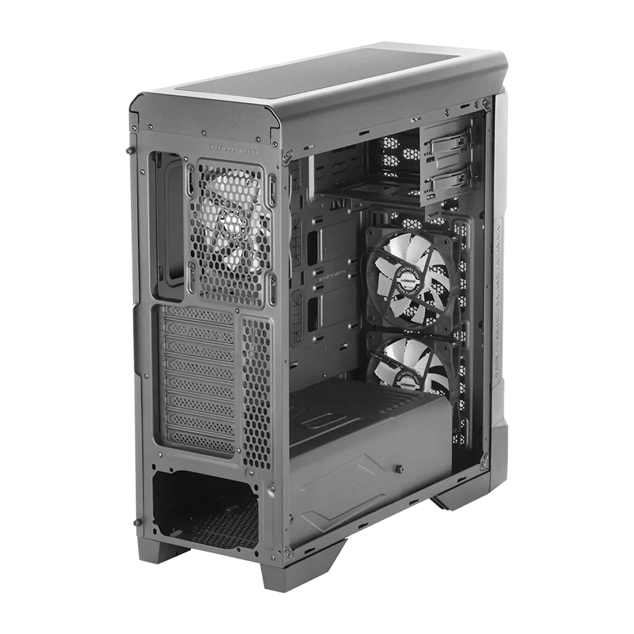 v2-25 کیس گیمینگ گرین Green STRIKER FRGB