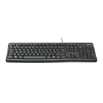 کیبورد اداری لاجیتک Logitech K120 Black