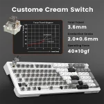 کیبورد بی سیم مکانیکال گیمینگ ردراگون Redragon BRAGI K688 WGL PRO RGB