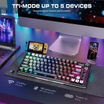 کیبورد بی سیم مکانیکال گیمینگ ردراگون Redragon K708MC RGB PRO