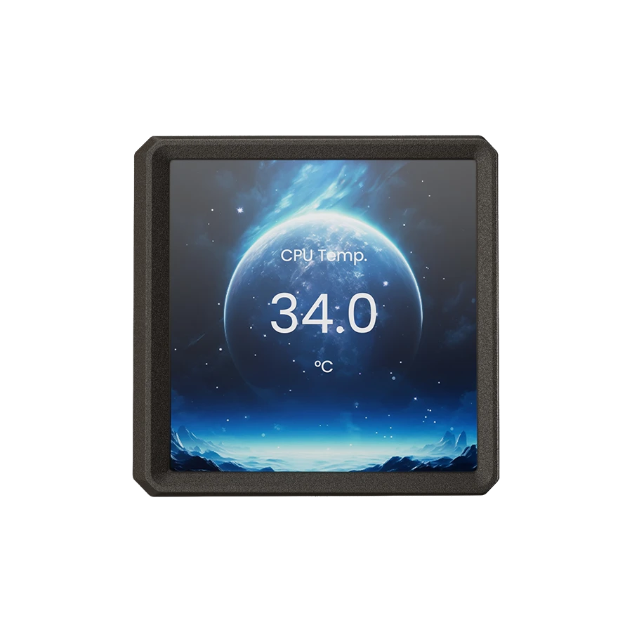 v4-10 خنک کننده پردازنده گیم دیاس AURA GL360 LCD Black