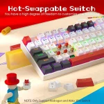 کیبورد مکانیکال گیمینگ ردراگون Redragon KUMARA K552 WLR RGB