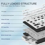 کیبورد مکانیکال گیمینگ ردراگون Redragon Antonium K728 PRO AK