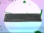 کیبورد اداری لاجیتک Logitech K120 Black
