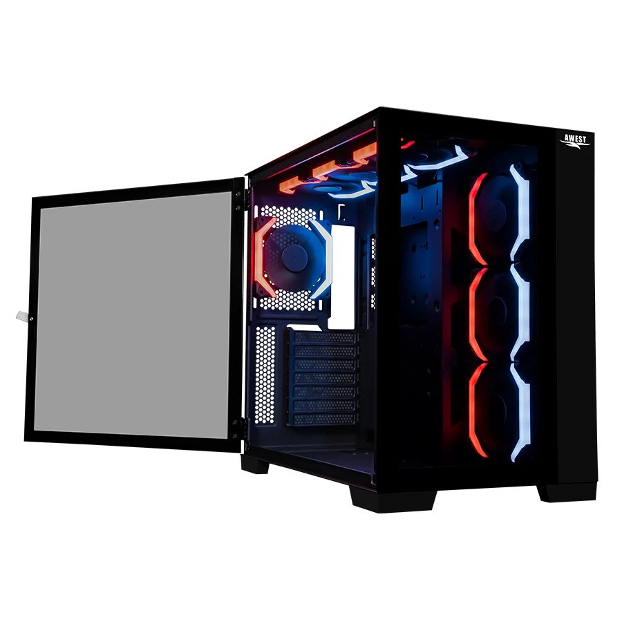 کیس-گیمینگ-اوست-مدل-AQ-14-MB-10 کیس گیمینگ اوست AWEST GT-AQ14-MB