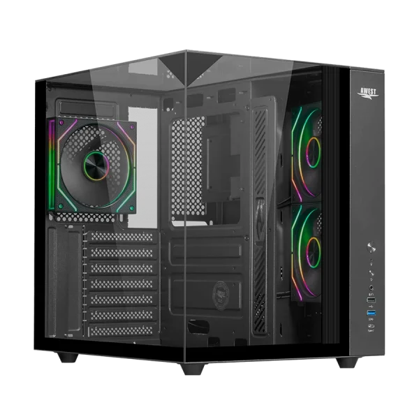 کیس گیمینگ اوست Awest AQ-15TG-B