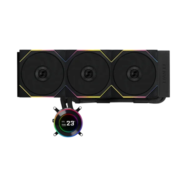خنک کننده پردازنده مایع لیان لی Lian Li HydroShift 2 LCD 360T Black