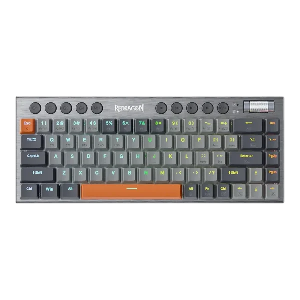کیبورد بی سیم/باسیم مکانیکال گیمینگ ردراگون Redragon HORUS K609 GG Pro