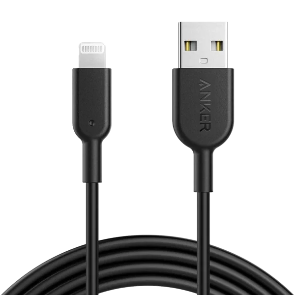 کابل شارژ USB-A به Lightning انکر Anker Powerline II 1.8M Black