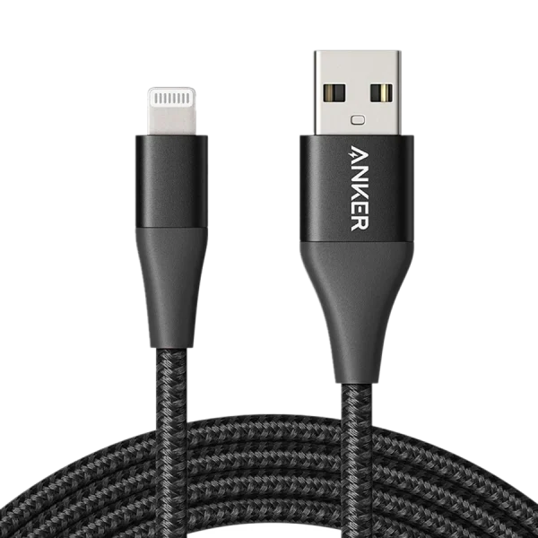 کابل شارژ USB-A به Lightning انکر Anker Powerline+ II 1.8M Black