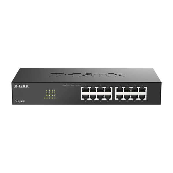 سوئیچ 16 پورت Gigabit دی لینک D-Link DGS-1016C