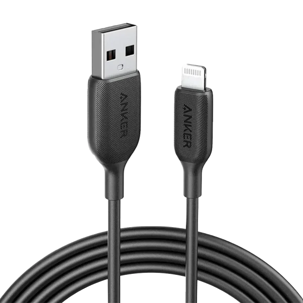کابل شارژ USB-A به Lightning انکر Anker PowerLine III 1.8M Black