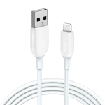 کابل شارژ USB-A به Lightning انکر Anker PowerLine III 1.8M White