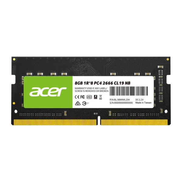 رم لپ تاپ تک کاناله ایسر Acer SD100 8GB 3200