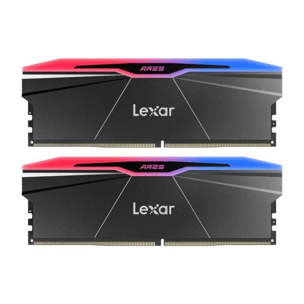 رم دسکتاپ دو کاناله لکسار Lexar ARES RGB 32GB 6400