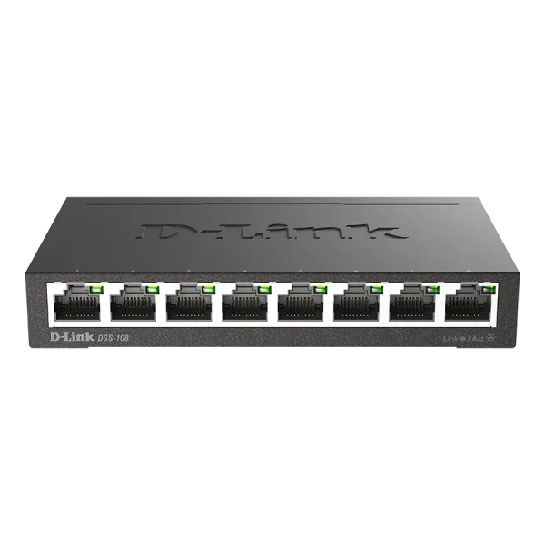 سوئیچ 8 پورت Gigabit دی لینک D-Link DGS-108
