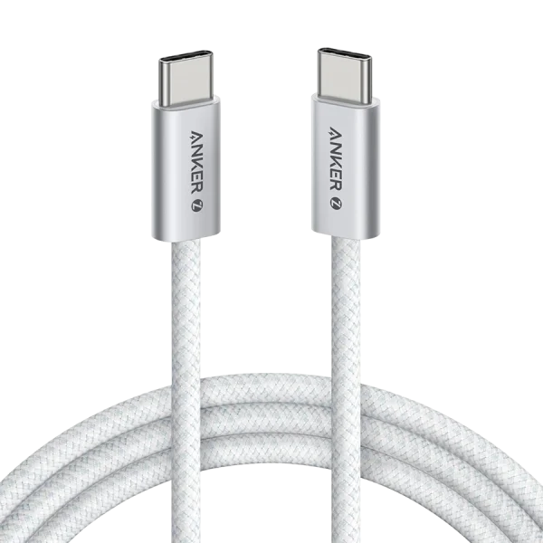 کابل شارژ USB-C به USB-C انکر Anker Zolo A8060 240W 1M White