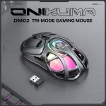 موس بی‌سیم گیمینگ اونیکوما ONIKUMA DM02 Gray