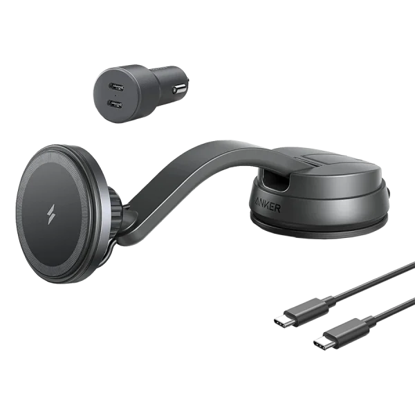 پایه نگهدارنده و شارژر بی‌سیم انکر Anker B2930 Black