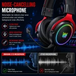 هدست گیمینگ اونیکوما ONIKUMA X10 Oxhorn Black/Red
