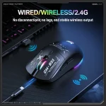 موس بی‌سیم گیمینگ اونیکوما ONIKUMA CW935 Black
