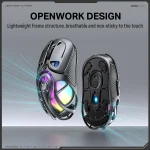 موس بی‌سیم گیمینگ اونیکوما ONIKUMA DM02 Gray
