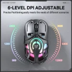 موس بی‌سیم گیمینگ اونیکوما ONIKUMA DM02 Gray