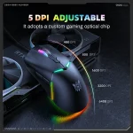 موس گیمینگ اونیکوما ONIKUMA CW929 Black