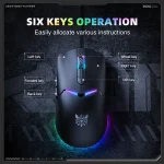 موس گیمینگ اونیکوما ONIKUMA CW929 Black