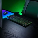 کیبورد بی سیم مکانیکال گیمینگ ریزر RAZER BlackWidow V4 Low Profile HyperSpeed Yellow SW